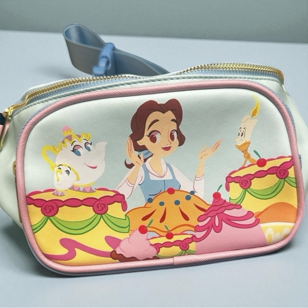 Loungefly Disney Beauty and the Beast Belt Bag